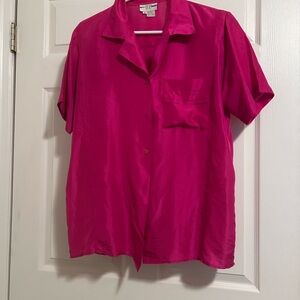 Ice Women's Pink Pajama Top and Bottoms